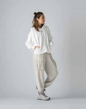 CRONOS WOMEN NYLON STRETCH CARGO【GRAY】