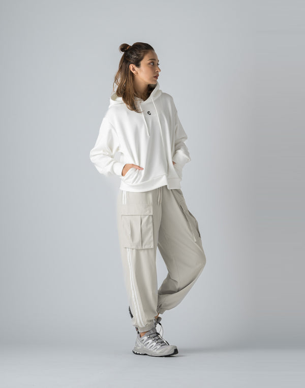 CRONOS WOMEN NYLON STRETCH CARGO【GRAY】
