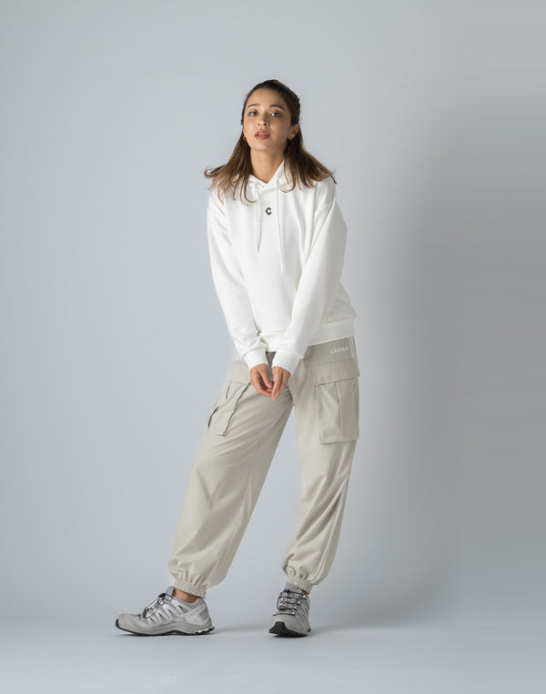 CRONOS WOMEN NYLON STRETCH CARGO【GRAY】