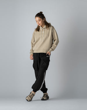CRONOS WOMEN NYLON STRETCH CARGO【BLACK】