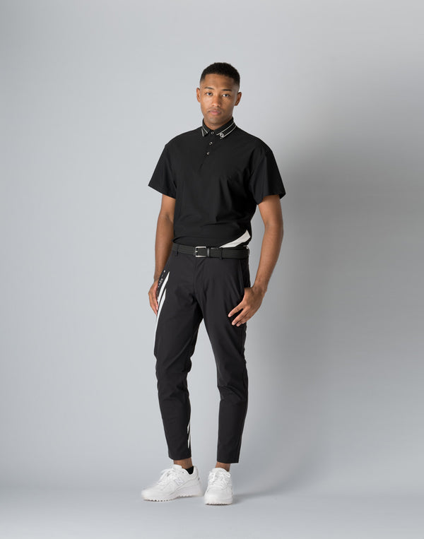 CRONOS BLACK LINE PANTS [BLACK×WHITE]