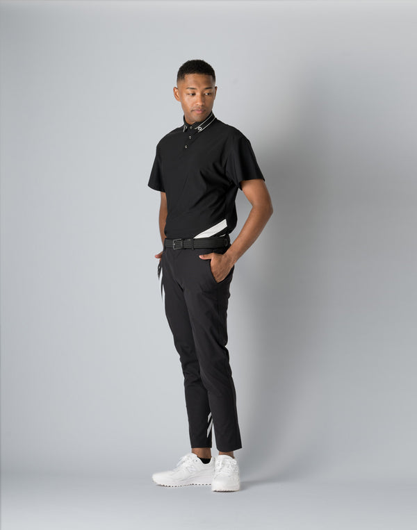 CRONOS BLACK LINE PANTS [BLACK×WHITE]
