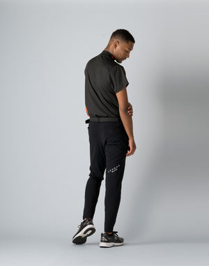 CRONOS BLACK STRETCH PANTS [BLACK×BLACK]