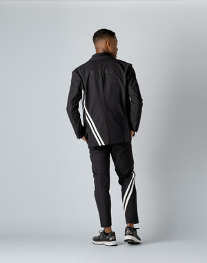 CRONOS BLACK LINE PANTS [BLACK×WHITE]