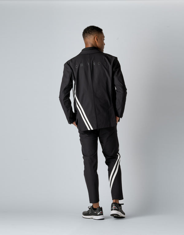 CRONOS BLACK LINE PANTS [BLACK×WHITE]
