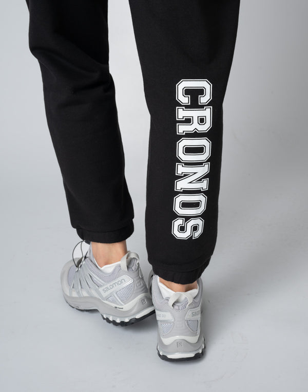 CRONOS WOMEN COLLEGE LOGO PANTS【BORDEAUX】