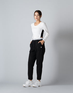 CRONOS WOMEN 2WAY LONG SLEEVE【WHITE】