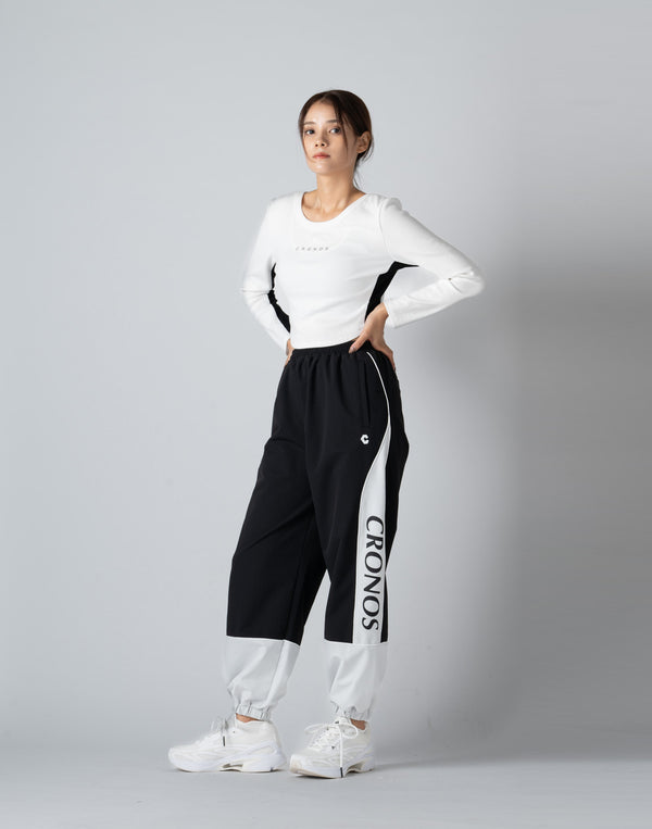 CRONOS WOMEN 2WAY LONG SLEEVE【WHITE】