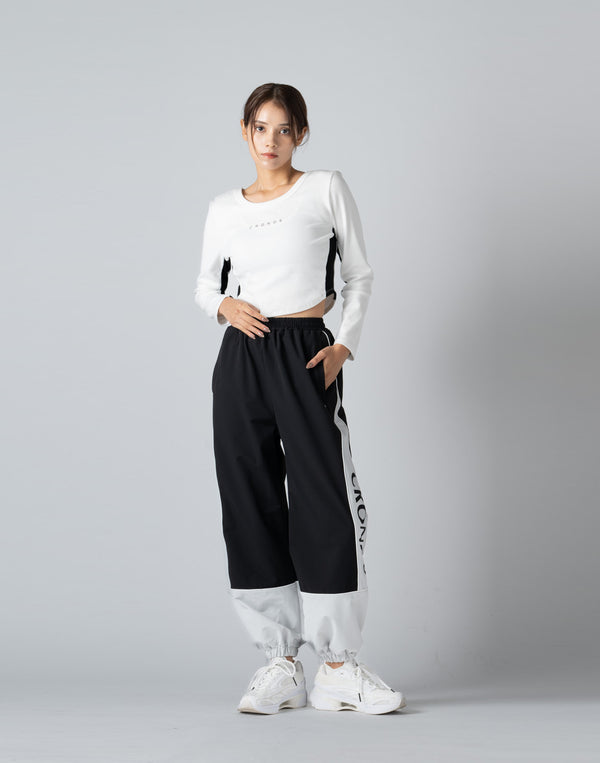 CRONOS WOMEN 2WAY LONG SLEEVE【WHITE】