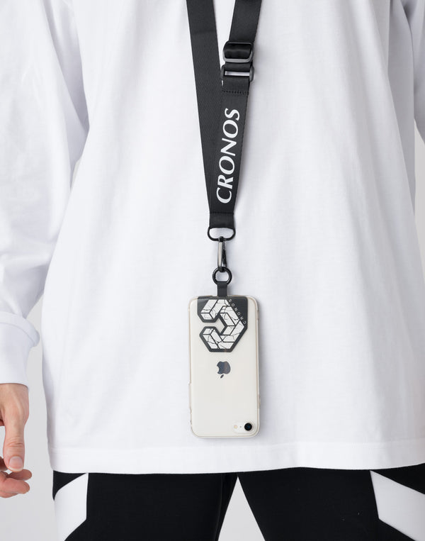 CRONOS NECK STRAP【BLACK】