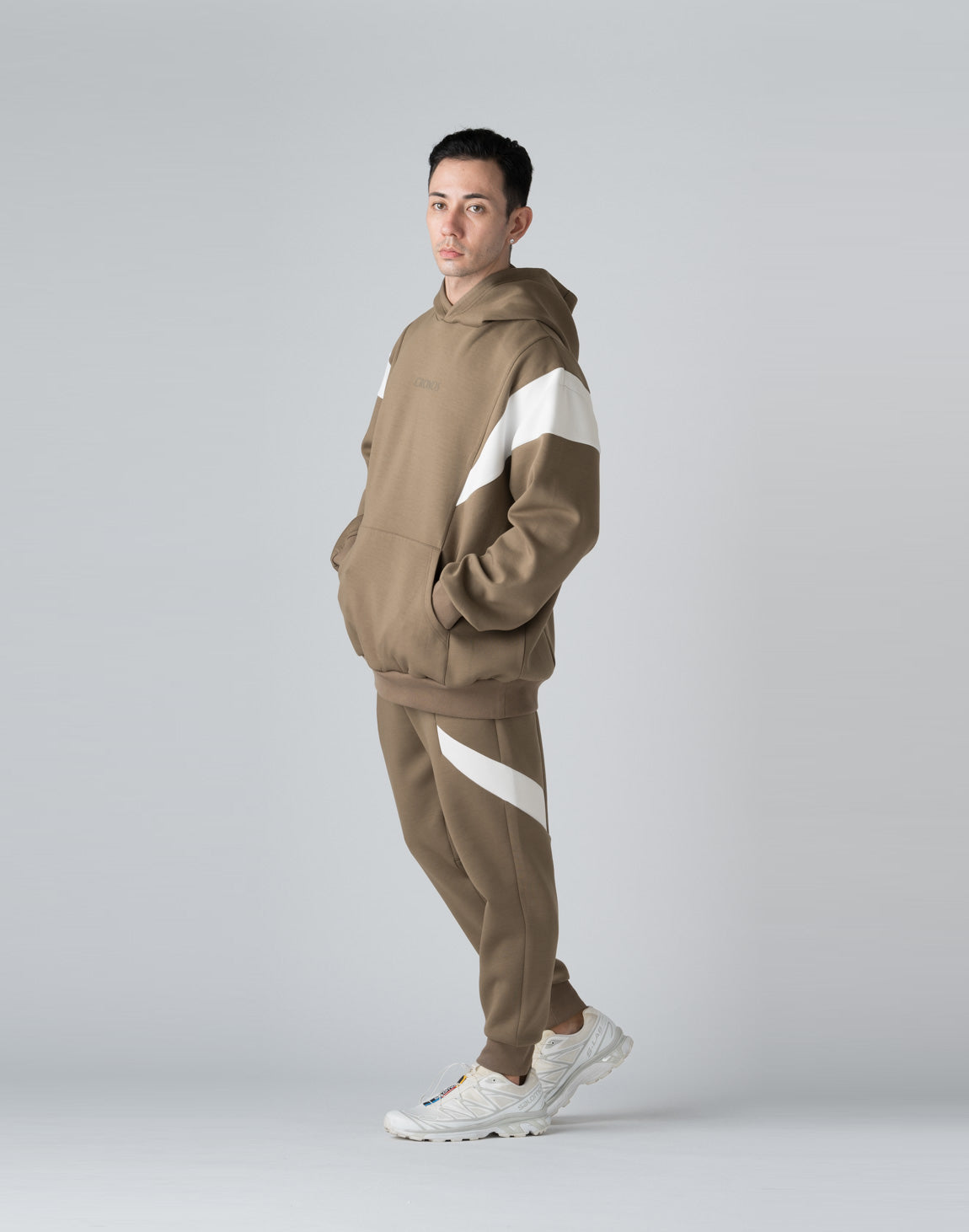 CRONOS Brushed lining pants【WHITE】 – クロノス CRONOS