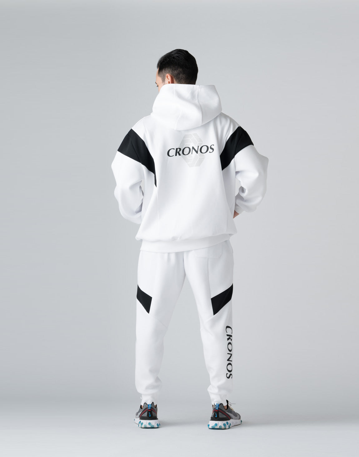 CRONOS UPPER ARM SWITCH HOODIE【BLACK】XXL