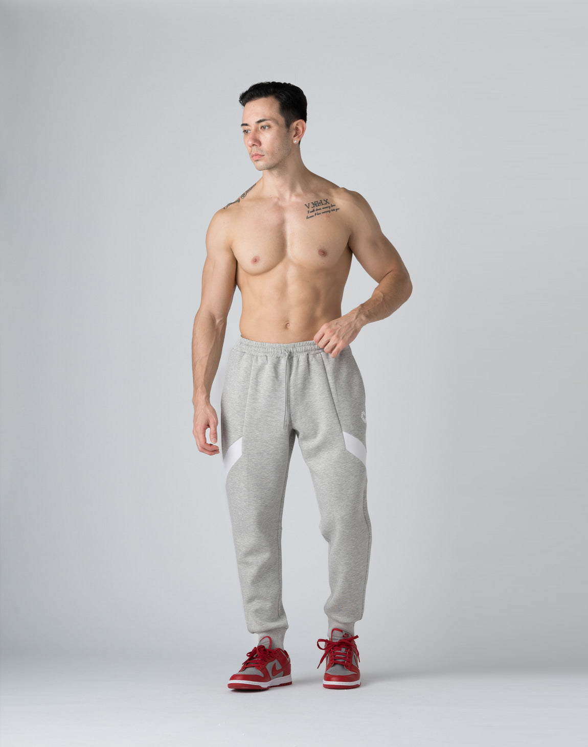 CRONOS THIGH SWITCH SWEATS LONGPANTS【M.GRAY】 – クロノス CRONOS Official Store