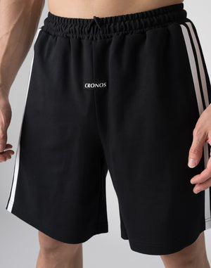 CRONOS 雙條紋短褲 [奶油色]