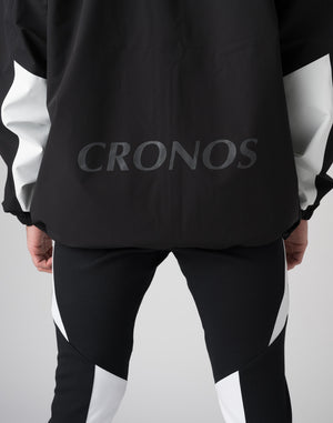 CRONOS 機能外套 [黑×白]