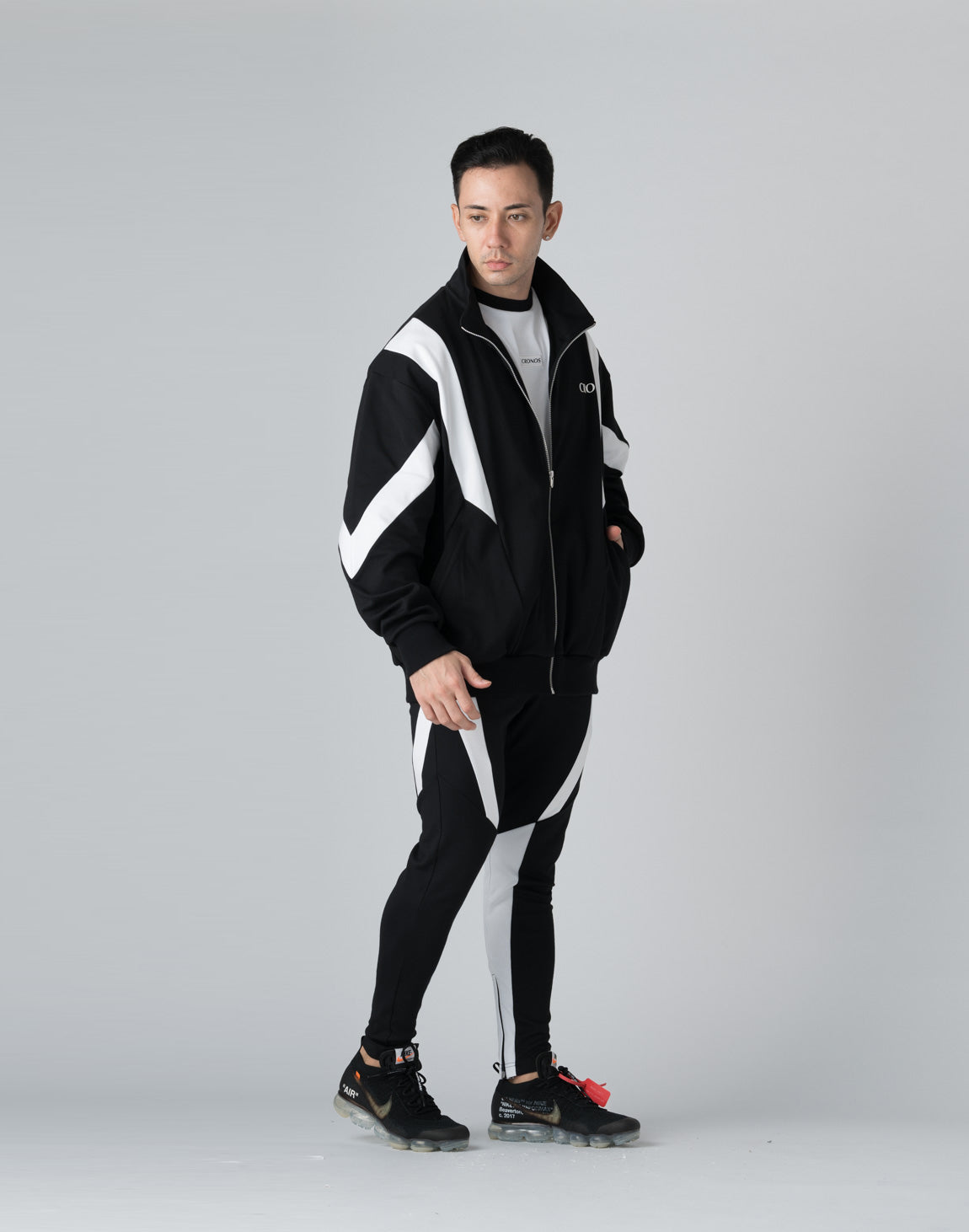 希少】Cronos ナイロンジャケット (M) CRONOS ZIP STAND JACKET