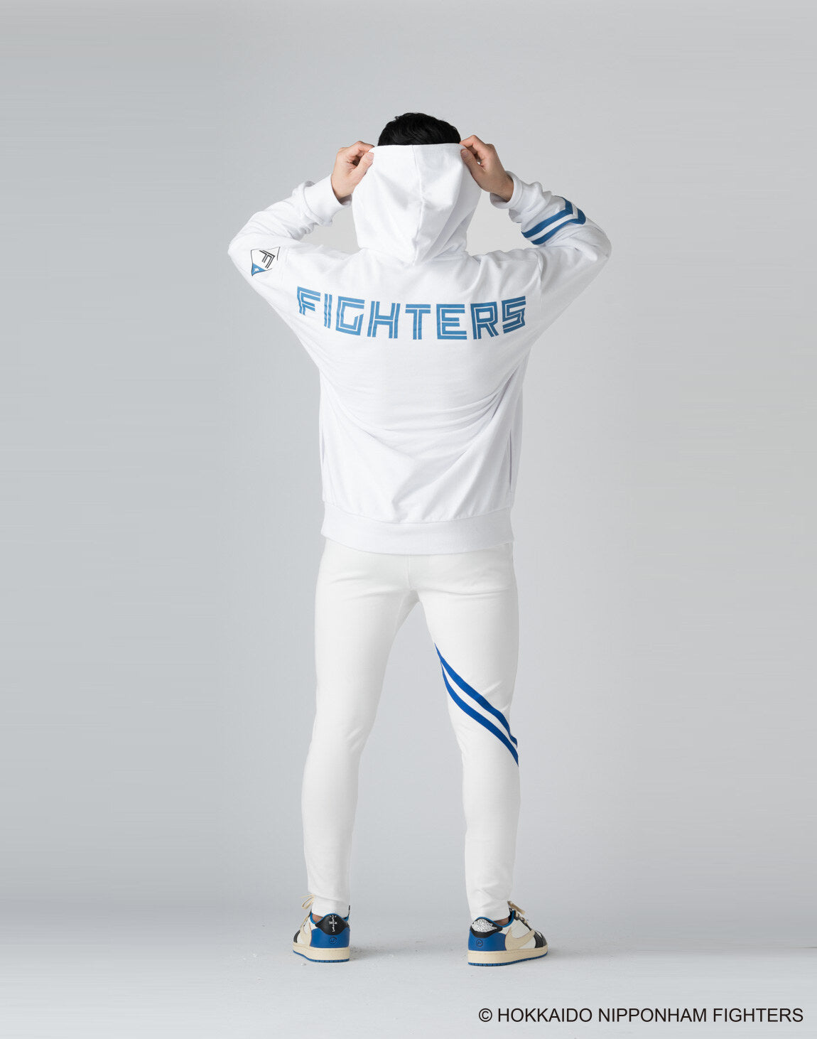 CRONOS×FIGHTERS HOODIE【WHITE】 – クロノス CRONOS Official Store