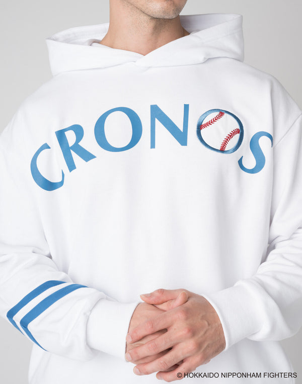 CRONOS×FIGHTERS HOODIE【WHITE】