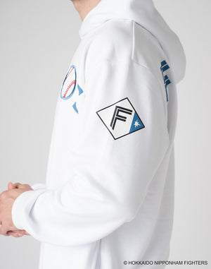 CRONOS×FIGHTERS HOODIE【WHITE】