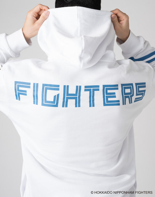 CRONOS×FIGHTERS HOODIE【WHITE】
