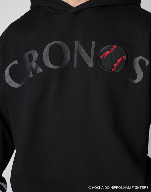 CRONOS×FIGHTERS HOODIE【BLACK】