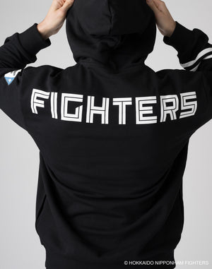 CRONOS×FIGHTERS HOODIE【BLACK】