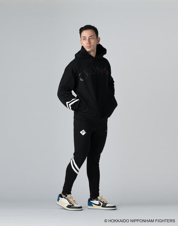 CRONOS×FIGHTERS HOODIE【BLACK】