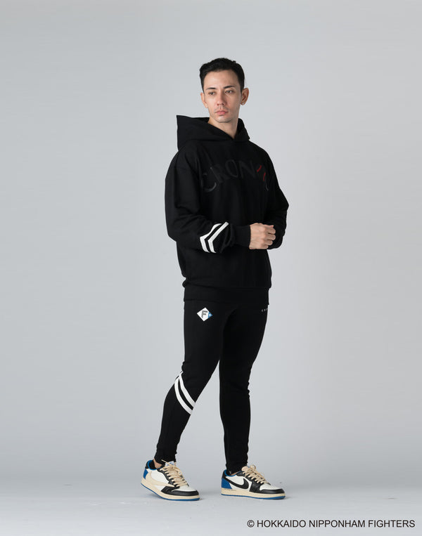 CRONOS×FIGHTERS HOODIE【BLACK】