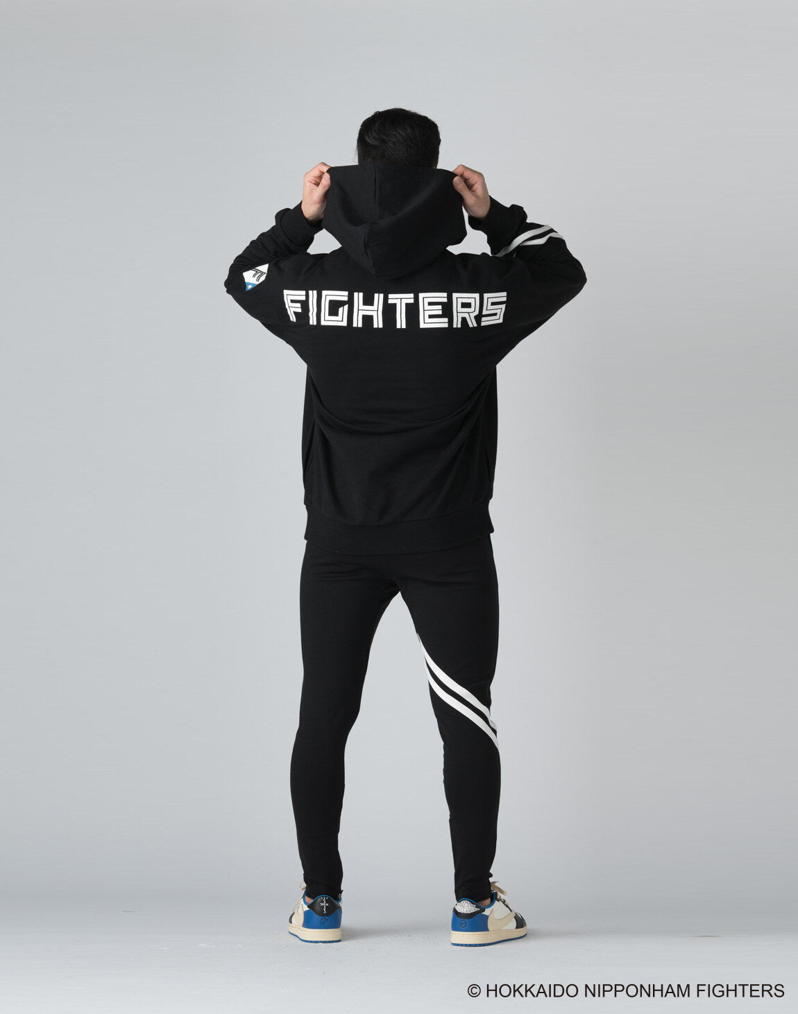 CRONOS×FIGHTERS HOODIE【BLACK】 – クロノス CRONOS Official Store