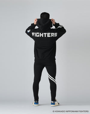 CRONOS×FIGHTERS 長褲 [黑色]