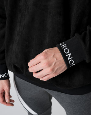 CRONOS 科技麂皮衛衣 [灰褐色]
