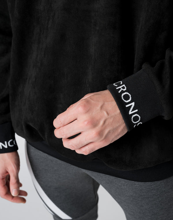 CRONOS 科技麂皮衛衣 [灰褐色]