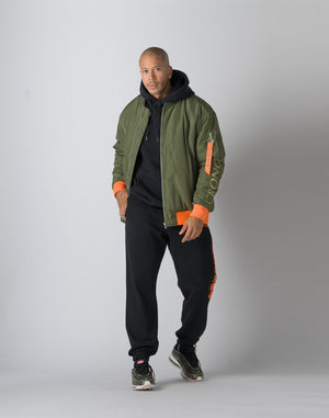 CRONOS BOMBER JACKET【KHAKI】