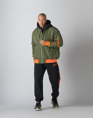 CRONOS BOMBER JACKET【KHAKI】