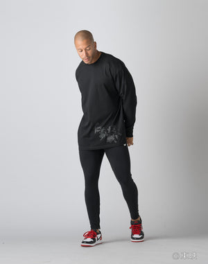 CRONOS×仁義なき戦い LONGSLEEVE【BLACK】
