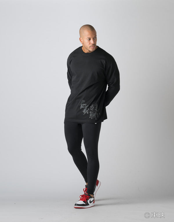 CRONOS×仁義なき戦い LONGSLEEVE【BLACK】
