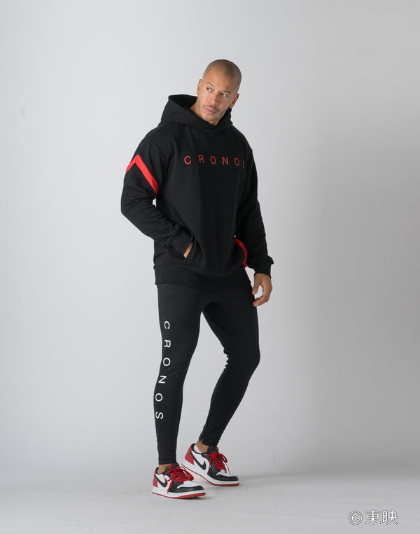 CRONOS×仁義なき戦い HOODIE【BLACK】
