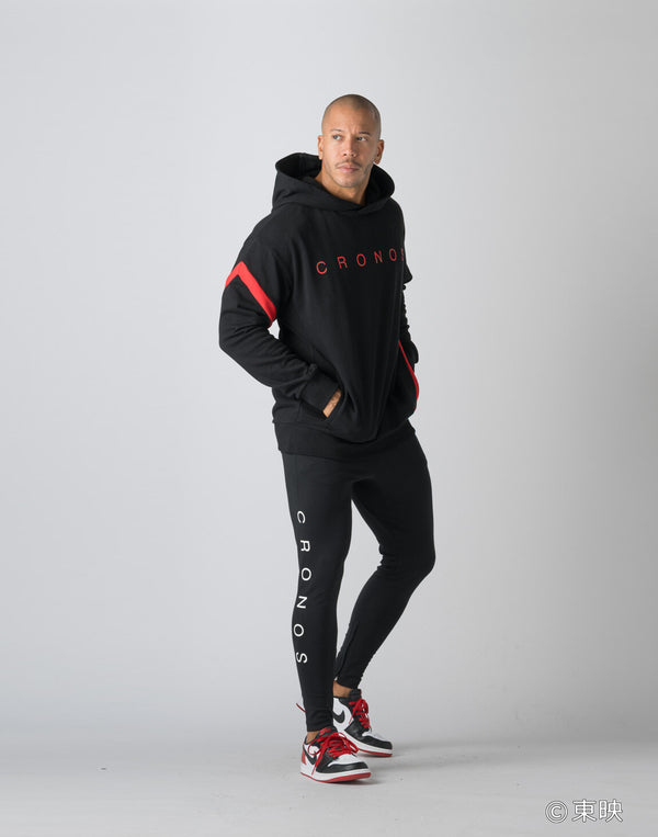 CRONOS×仁義なき戦い HOODIE【BLACK】