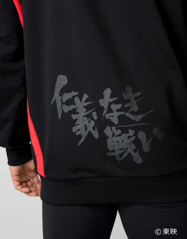 CRONOS×仁義なき戦い HOODIE【BLACK】