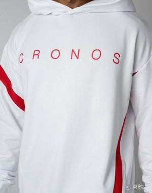 CRONOS×Battles Without Honor and Humanity HOODIE【WHITE】