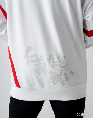 CRONOS×Battles Without Honor and Humanity HOODIE【WHITE】