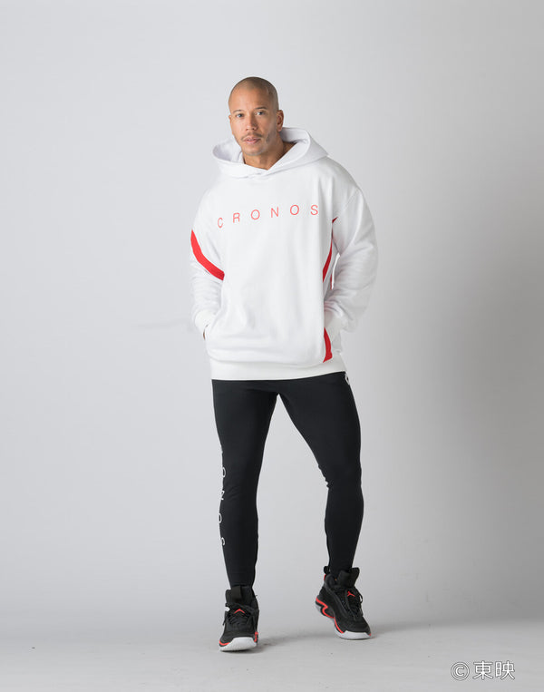 CRONOS×Battles Without Honor and Humanity HOODIE【WHITE】