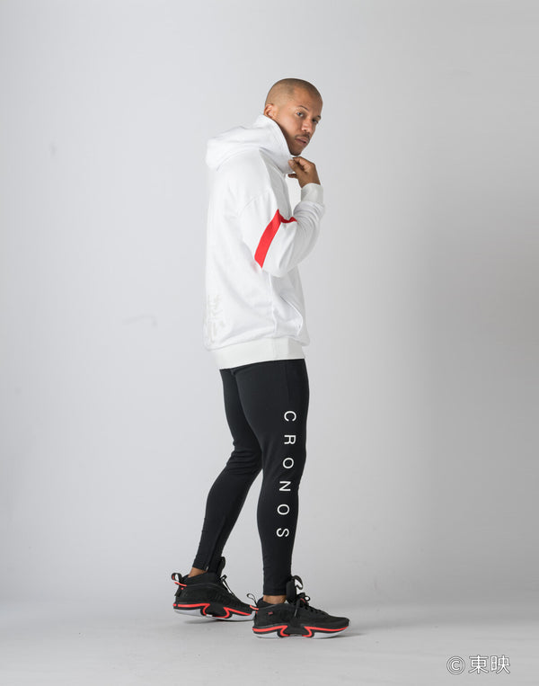 CRONOS×Battles Without Honor and Humanity HOODIE【WHITE】