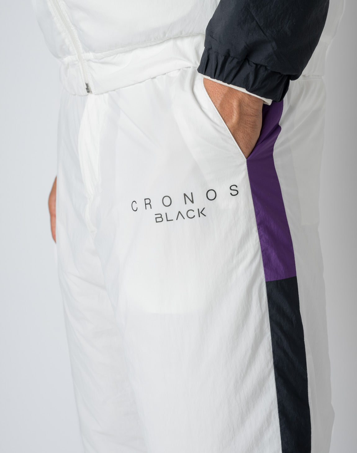 CRONOS BLACK PADDED PANTS【WHITE】 – クロノス CRONOS Official Store