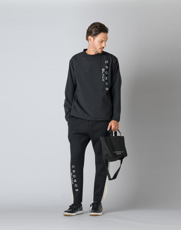 CRONOS BLACK TOTE BAG [BLACK]