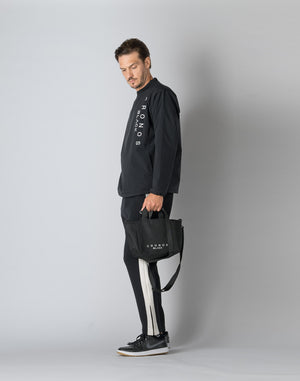 CRONOS BLACK TOTE BAG [BLACK]