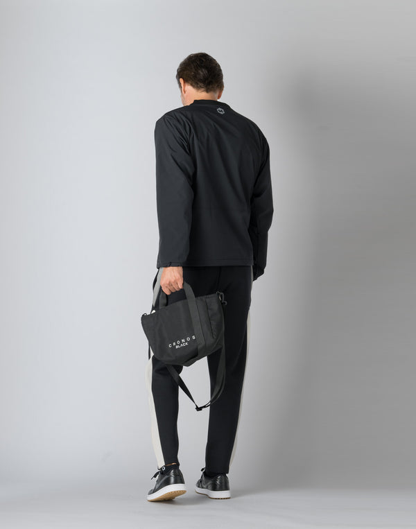 CRONOS BLACK TOTE BAG [BLACK]