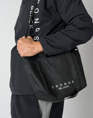 CRONOS BLACK TOTE BAG [BLACK]