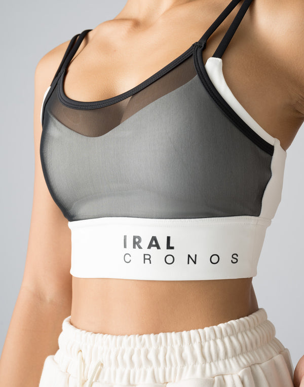 CRONOS×IRAL 胸罩上衣 [白色]