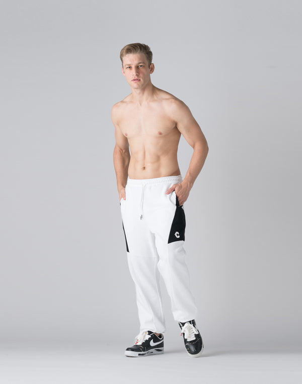 CRONOS Brushed lining pants [WHITE]